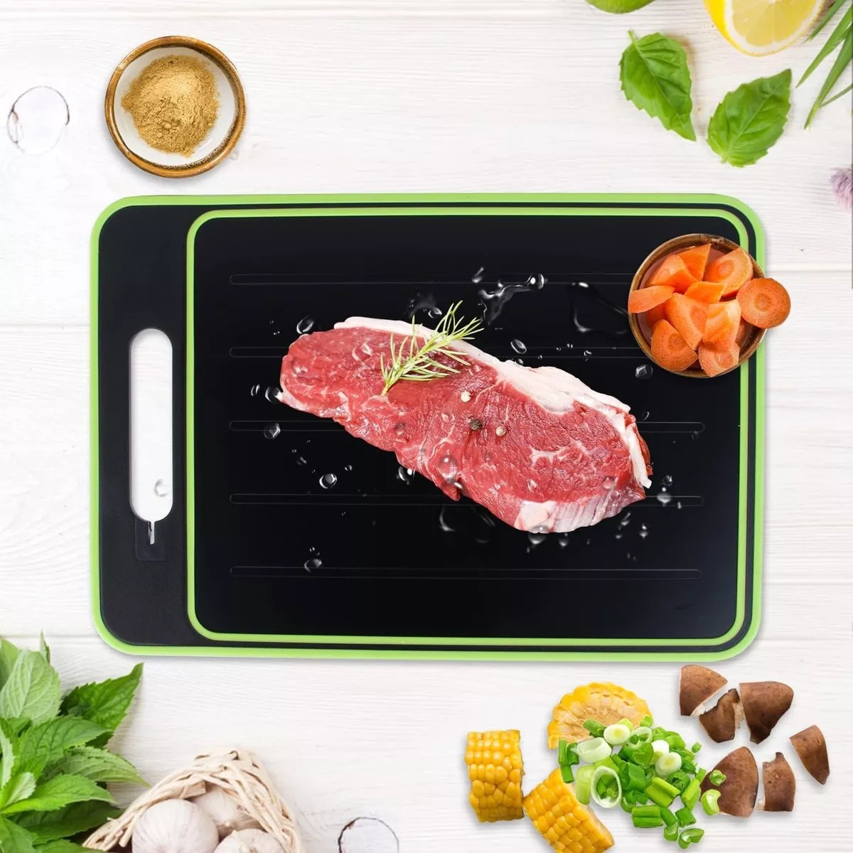 Miniatura 3 de Tabla De Picar Y Descongelación 4 En 1